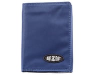 Big Skinny Men's Tri-Fold Slim Wallet, Holds Up to 25 Cards, Navy