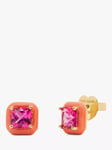 kate spade new york Bridge Cubic Zirconia Square Stud Earrings