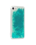 Coque Liquide Paillettes pour iPhone 6 et 6S - Bleu