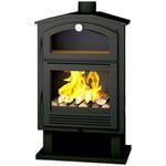 Poêle à bois avec four - firematic Jersey 9.5 kW