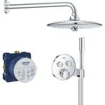 Grohe Grohtherm SmartControl Set de douche 260 mm (34744000)