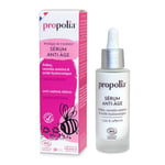 PROPOLIA - Bio - Sérum Anti-âge - Effet repulpant - Rides et ridules atténuées - Pollen, Centella Asiatica & Acide Hyaluronique - Fabriqué en France - 30 ml