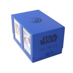 Gamegenic - Star Wars Unlimited Double Deck Pod Blue - Jeux de société - Jeux de cartes - Accessoires et fournitures pour jeux de société - Matériel de protection