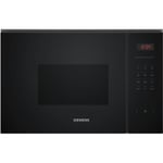 Micro-ondes+grill encastrable - SIEMENS IQ300 - BE523LMB1F - Noir - 1 mode de cuisson - 38,2 x 59,4 x 31,7 cm