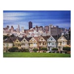 HSLJ1 New York State Puzzle for Adult 1000 Pieces Large Jigsaw Puzzles Sets for Family Landscape Jigsaw Puzzles Early Learning Education Decompression Toys Brain Teasers Intellectual Puzzles Game