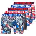 Boxers Freegun  BOXERS DRAPEAUX X5