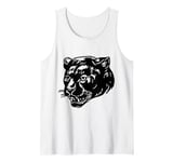 Panther Illustration Tank Top