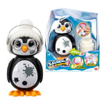 Bizak 62008640-2 Sauve Le Pingouin Version Mini Couleur Noire, Animal interactif pour Enfants, avec réactions et Sons, Enregistrement et répétition, Accessoires Inclus, Jouet pour garçons et Filles à