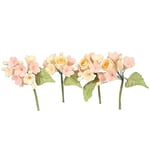 House of Cake Mini Rose Spray, Pastel Floral Cake Decoration With Flowers and Leaves, Single