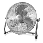 Orbegozo Pw 1445 - Ventilateur industriel Power Fan, 6 vitesses de ventilation, poignée de transport, grille de sécurité, inclinaison réglable, 120 W