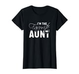 I'm The Favorite Aunt Best Auntie Loved Ones Design T-Shirt