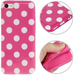 Case Scratch Protection Dotted Design Case for IPHONE 5c Top