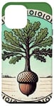 iPhone 12 Pro Max Oak from Acorn Illustration Tree Lovers mighty Oak tree Case