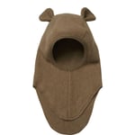 HUTTEliHUT TEDDY E-hut cotton fleece bear ears – molé - 1-2år