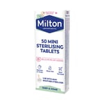 1 x 50 Milton Mini Sterilising Tablets 15min Soother Baby Pacifier Antiseptic