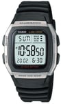 Casio Men's Power LCD Digital Black Resin Strap Watch