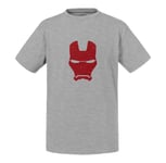 T-Shirt Enfant Iron Man Masque Super Héros Bd Film Geek