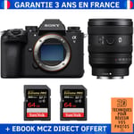 Sony A9 III + FE 24-50mm f/2.8 G + 2 SanDisk 64GB Extreme PRO UHS-II SDXC 300 MB/s + Ebook '20 Techniques pour Réussir vos Photos' - Appareil Photo Professionnel