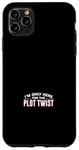 Coque pour iPhone 11 Pro Max Film Plott Twist Regardez le film Cinephile Movie Buff