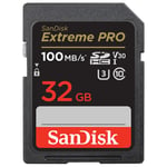 SDHC Extreme Pro 32GB UHS-I U3 V30 Class 10 100MB/s