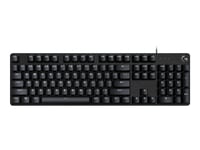 Logitech G413 SE - Clavier - rétro-éclairé - USB - QWERTY - International US - noir