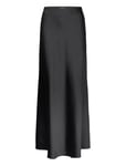 Slflena Hw Ankle Skirt Ex Black Selected Femme