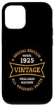 Coque pour iPhone 12/12 Pro Vintage 100e anniversaire Né en 1925 Vintage 100 ans Cadeau