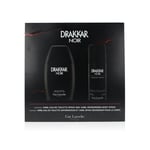 GUY LAROCHE DRAKKAR NOIR 100ML EDT SPRAY + 150ML DEODORANT SPRAY GIFT SET 2023