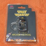 Space Invaders Arcade Keyring Brand New And sealed perfect gift