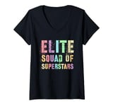 Womens My Employees ELITE SQUAD OF SUPERSTARS Best Ever Proud V-Neck T-Shirt