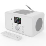 Majority Bard  Speakers Subwoofe  DAB+ Internet Radio Spotify Bluetooth White