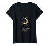 Womens Throne of Glass - The Thirteen for Terrasen V-Neck T-Shirt