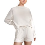 Bread and Boxers Organic Sweatshirt Benhvit økologisk bomull Medium Dame