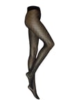 Swedish Stockings Ina Pointelle Tights Svart