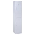 Tall Industrial Cabinet Vintage Narrow Locker Metal Storage Cupboard Retro Door