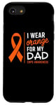 Coque pour iPhone SE (2020) / 7 / 8 Chemise « I Wear Orange for My Dad » | Sensibilisation au CRPS