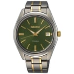 SEIKO MENS TITANIUM 40MM SAPPHIRE 100M