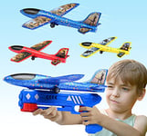 Joozmui Avion Polystyrene Planeur Jouet, Jouet Garcon 3-10 Ans Jeux Exterieur Enfant 3-10 Ans Cadeau Garcon Jeu Enfant 3-10 Ans Jeux Enfant