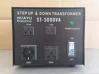 TRANSFORMATEUR DE COURANT 5000W PASSE DE 220V À 110V ET CONVERTISSEUR 110 À 220V