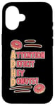 Coque pour iPhone 16 Attention Deficit Hey Donuts Jeux de mots sur le TDAH