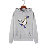 3DWY Women Oversized Hooded Sweatshirt Streetwear Harajuku Cartoon Football Bird Print Warm Cute Animals Hoodies Polerones