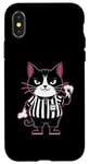 Coque pour iPhone X/XS Cat Arbitre Arbitre Jeu Sports