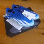 Adidas X Crazyfast.1 FG Firm Ground Blue Football Boots Togs UK 7 NEW (GY7416)