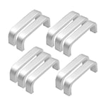 Crea - Qrity 10pcs Mini Aluminum Kitchen Cabinet Door Handles Cupboard Drawer Bedroom Furniture Pulls (64mm)