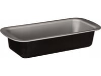 Secret De Gourmet Rektangulär Bakform I Metall, 30 X 13 X 6,3 Cm, Svart Färg