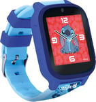 Lisciani - STITCH SMARTWATCH - Montre Connectée Pour Enfants dès 7 Ans - Fonds d'Ecran Stitch Interchangeables -5 Jeux Intéractifs - Ecran Tactile - Fonctions Appareil Photo, Réveil, Minuteur & Lampe