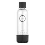 GROHE Blue Fizz Water Bottle 850ml (BPA-Free, Reusable, Easy Clean, for Use with GROHE Blue Fizz Water Carbonator Sets), Black, 41250K00
