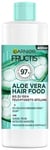 Garnier Fructis Hair Food Revitalisant Hydratant Aloe Vera Formule Vegan pour Cheveux normaux et secs, 400 ml