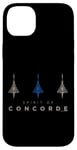 Coque pour iPhone 14 Plus Spirit Of Concorde Avion Trio