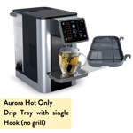 Aurora Hot only Drip Tray with 2 Single Hooks (no grill), AUH011, Spare Part